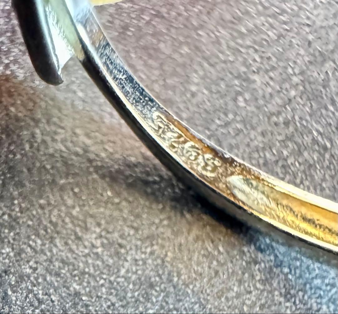 【超レア高品質品】水入り&水晶貫入クウォーツinクウォーツ　の　リング