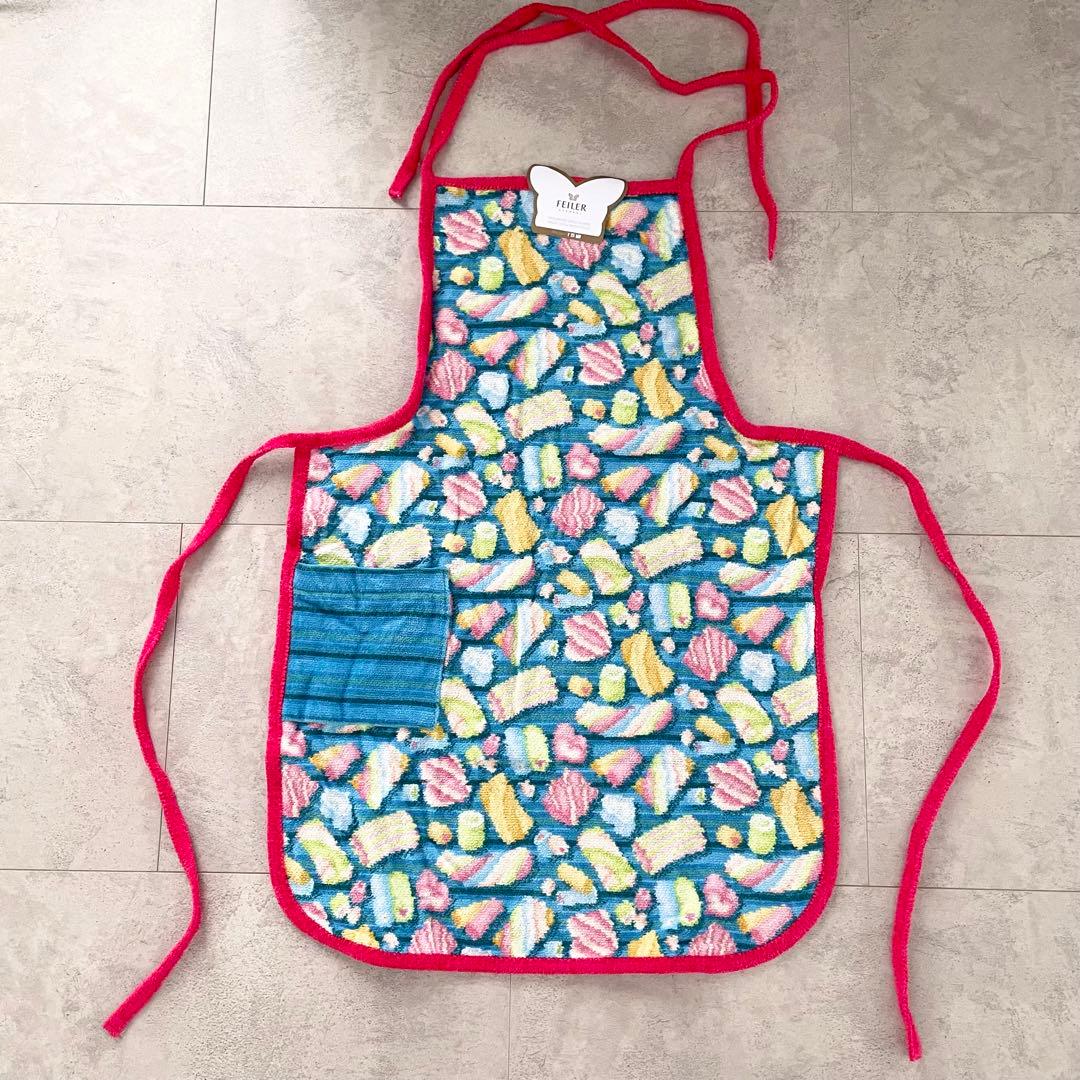 【新品限定】フェイラー　エプロン　キャンディ