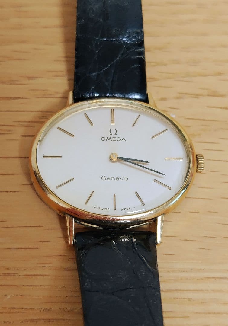 OMEGAオメガ Geneveジェノヴァ 手巻き腕時計 レディース