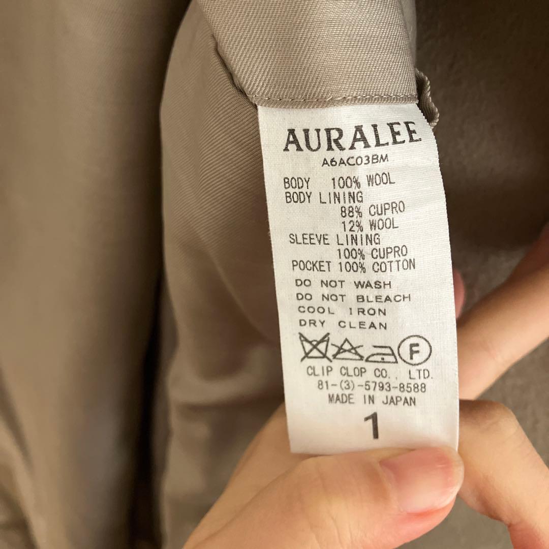 ジャケット・アウター AURALEE WOOL MOSSER COAT