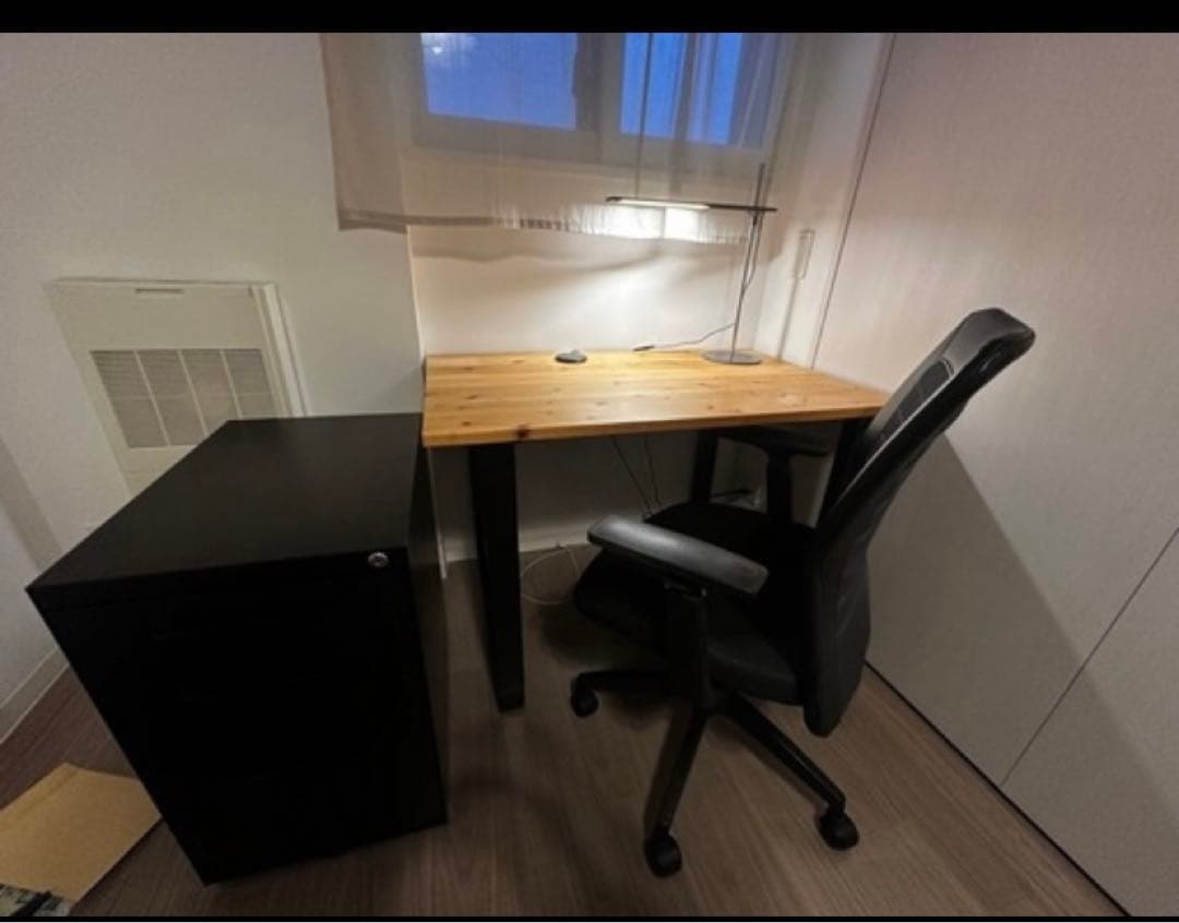 【訳あり特価】KANADEMONO THE TABLE ラバーウッド デスク