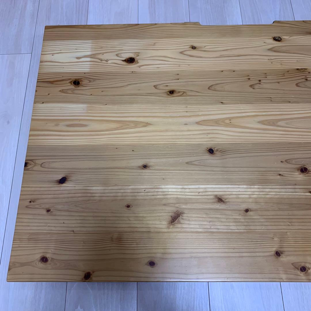 【訳あり特価】KANADEMONO THE TABLE ラバーウッド デスク