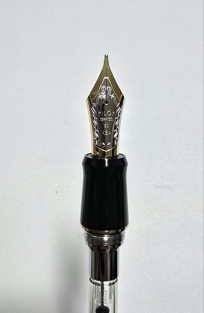 PILOT 万年筆 カスタム URUSHI 朱 太字 B
