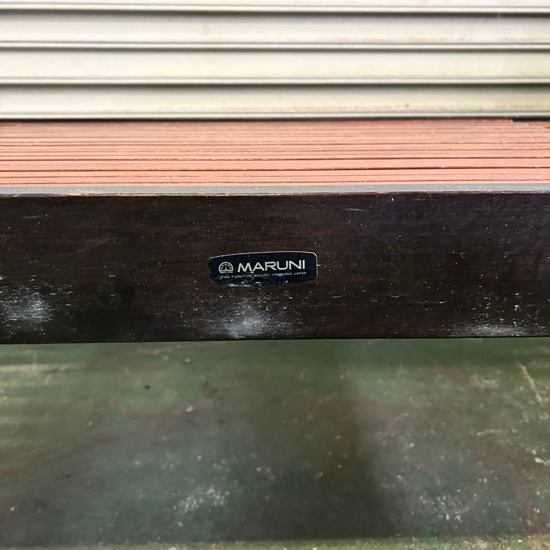CG6★家具★ MARUNI ベンチ オールドマルニ 拡張ベンチ ビンテージ