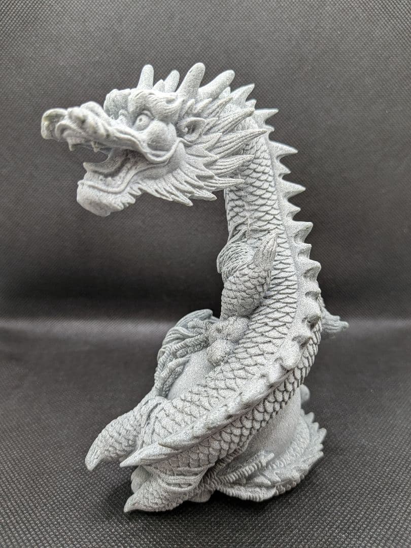 新入荷✨️ペア龍♡２体セット　龍の置物　青石彫刻　ドラゴン　縁起物　幸運　風水