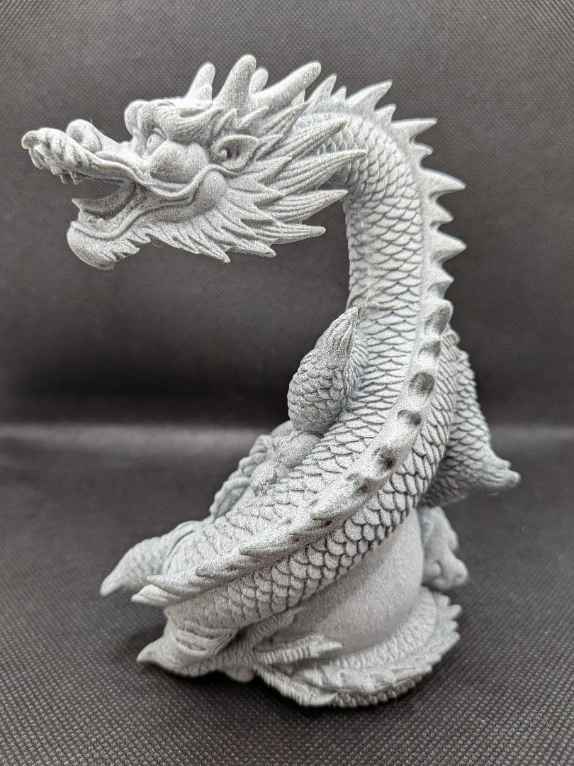 新入荷✨️ペア龍♡２体セット　龍の置物　青石彫刻　ドラゴン　縁起物　幸運　風水