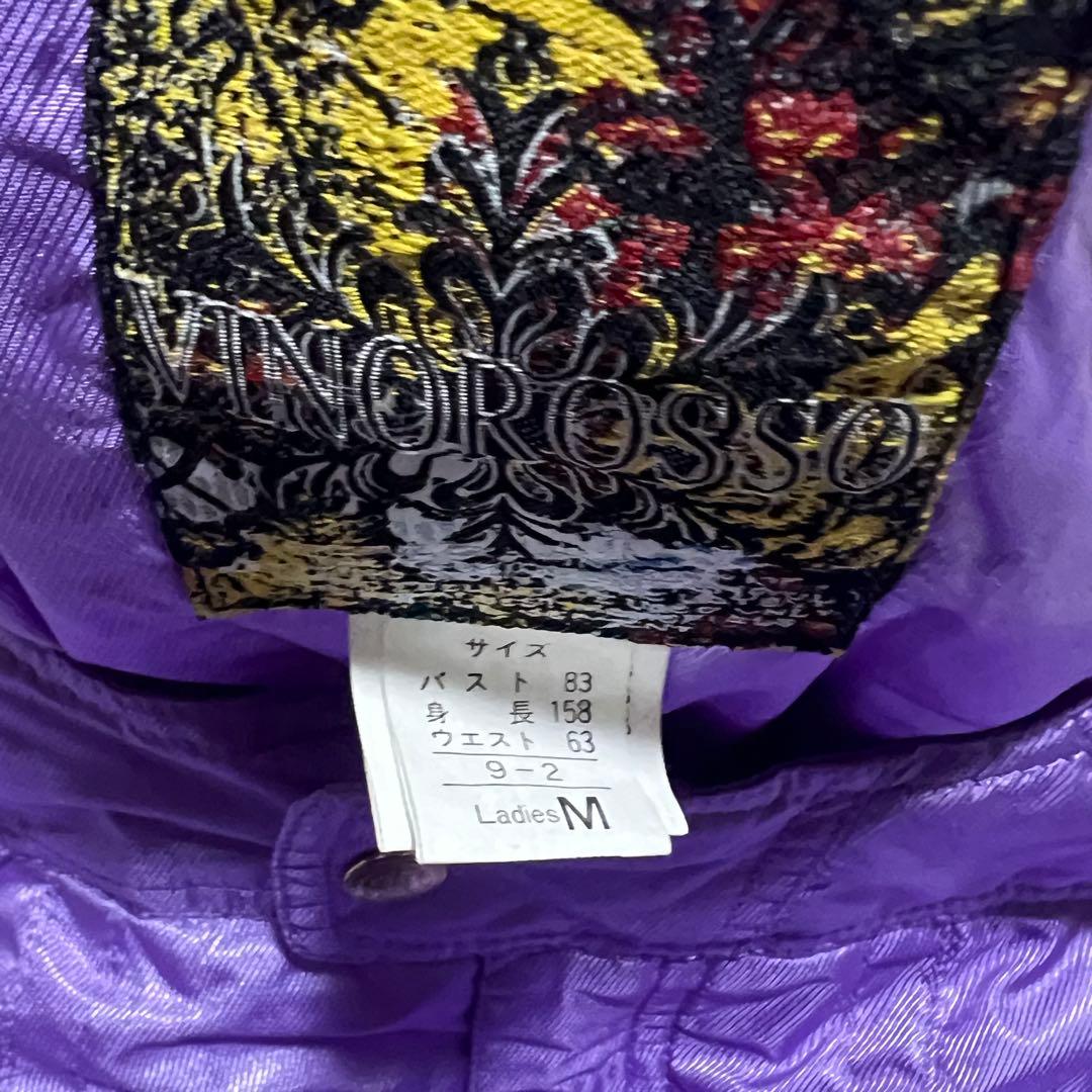 未使用　レトロ　スキーウェア　セットアップ　スノーウェア　上下