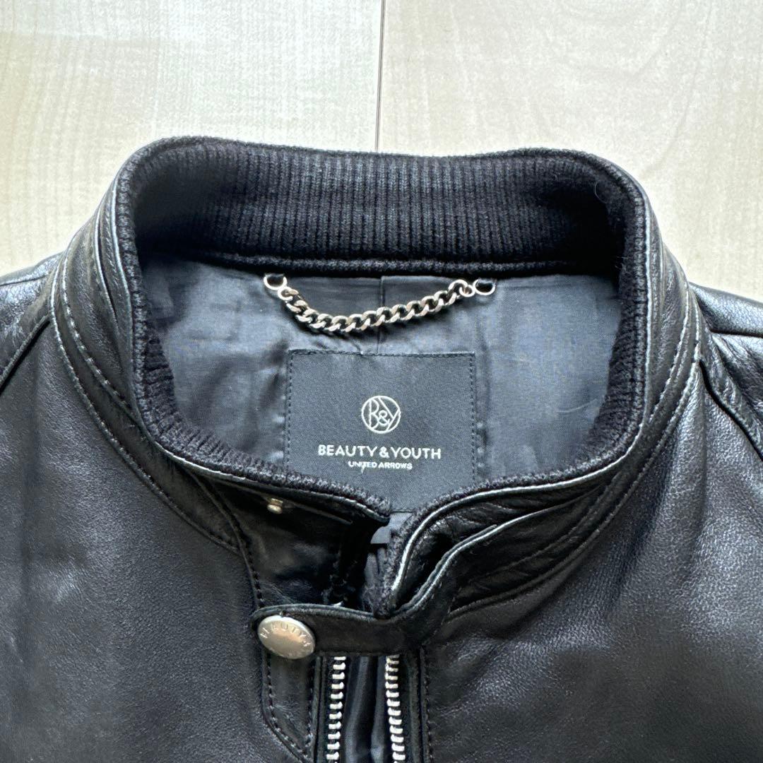 BAUTY&YOUTH UNITED ARROWS ライダース　メンズ　M