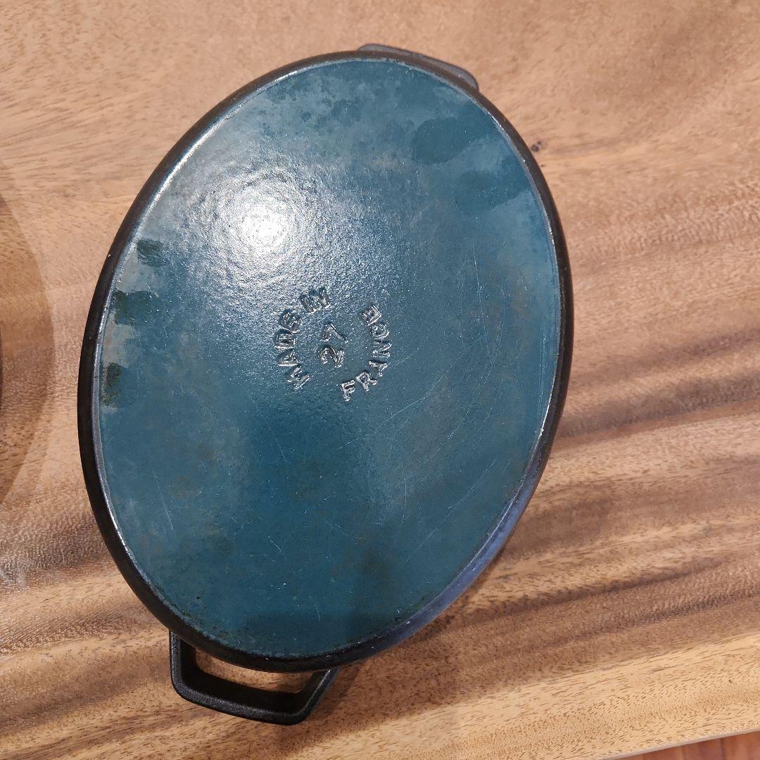 STAUBストウブ⚫︎LA COCOTTE⚫︎オーバル27cm⚫︎黒