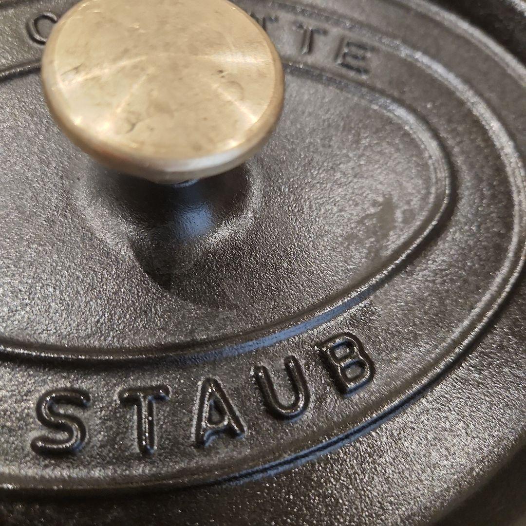 STAUBストウブ⚫︎LA COCOTTE⚫︎オーバル27cm⚫︎黒