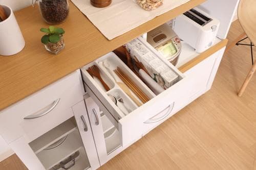 《新品・送料無料》キッチンカウンター　１２０幅