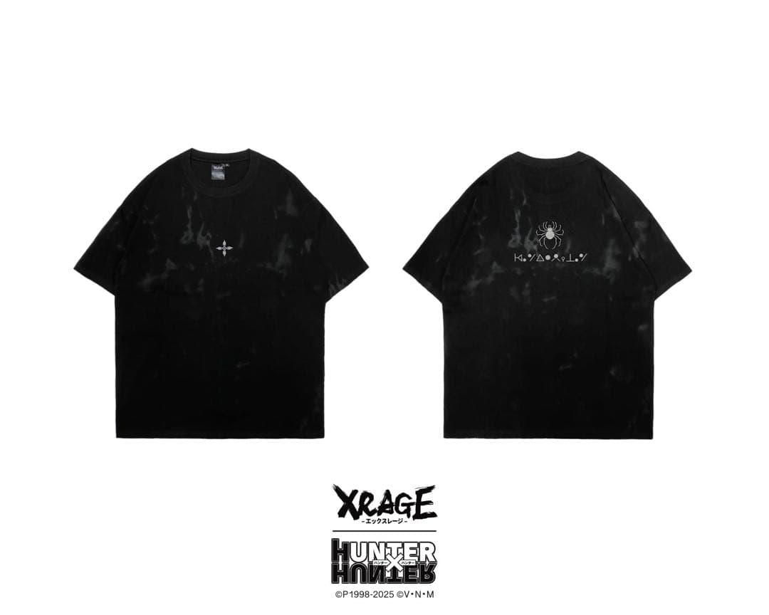 XRAGE HUNTER×HUNTER コラボコレクション 幻影旅団 Tシャツ