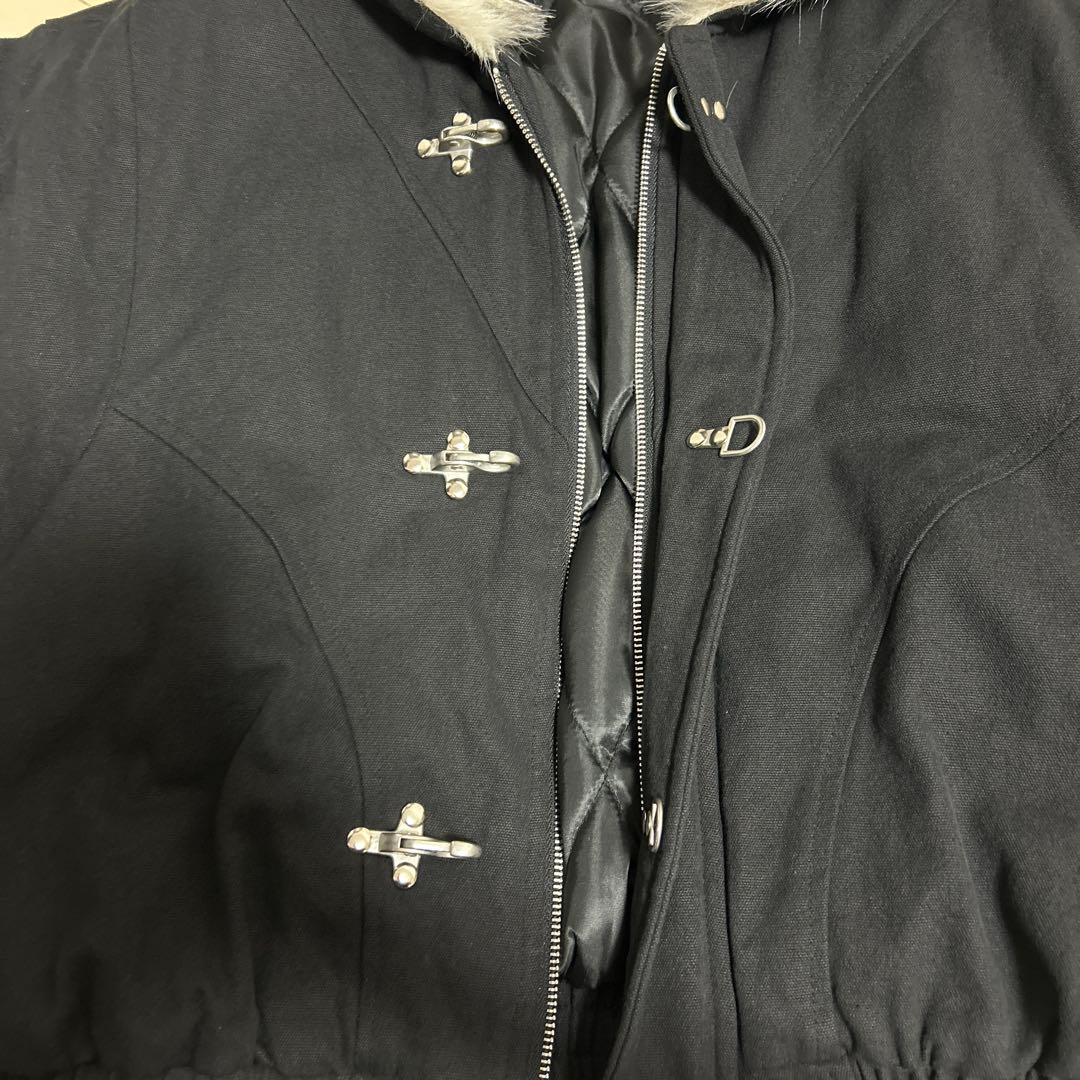 elev ファー付きファイヤーマンジャケット