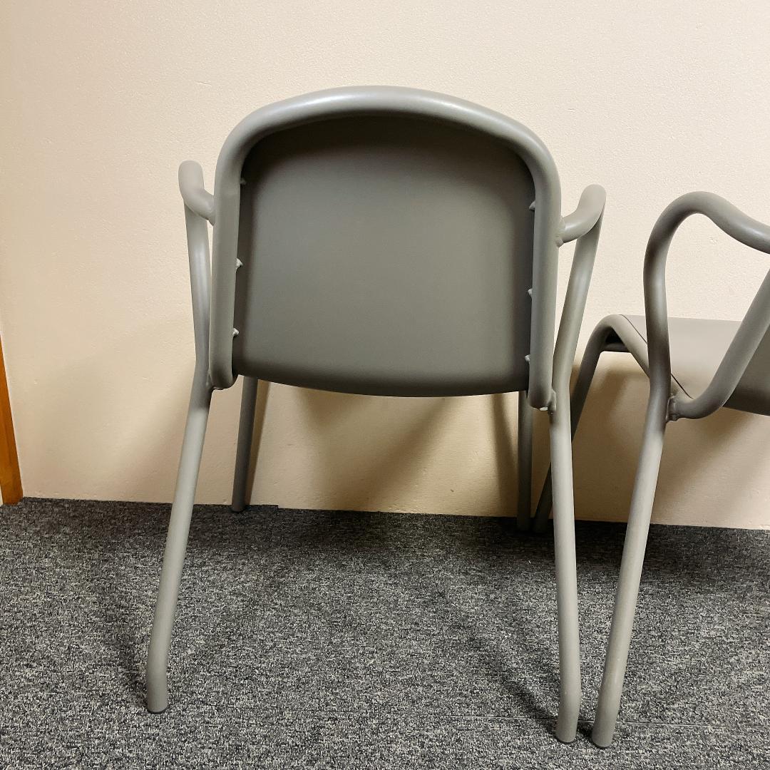 希少　IKEA TUNHOLMEN ガーデンチェア 2脚セット アルミ