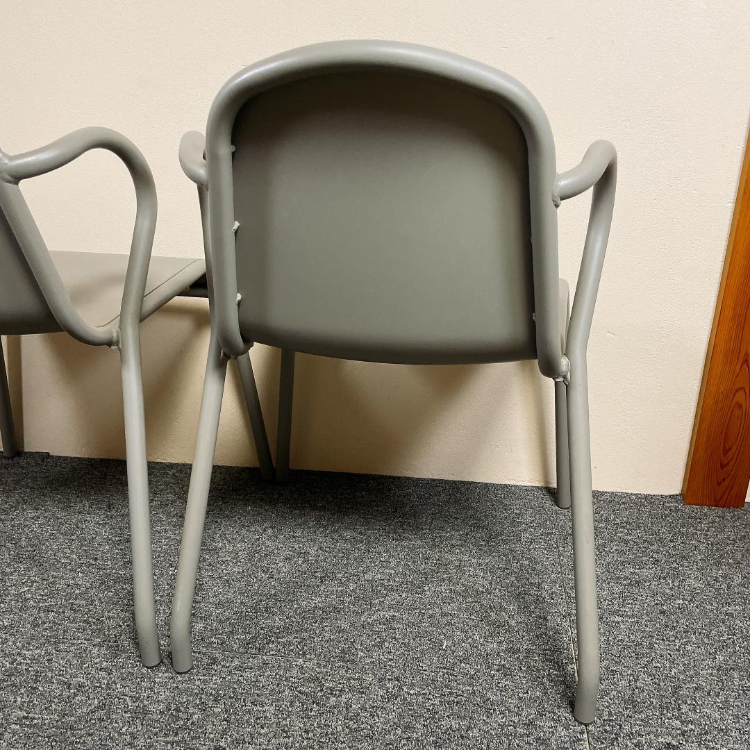 希少　IKEA TUNHOLMEN ガーデンチェア 2脚セット アルミ