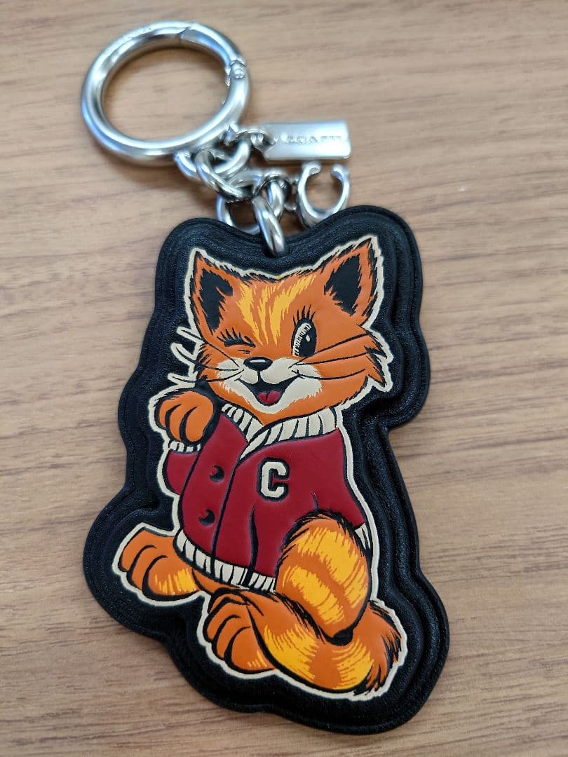 COACH 原宿限定　キャットストリート　バッグチャーム　キーホルダー