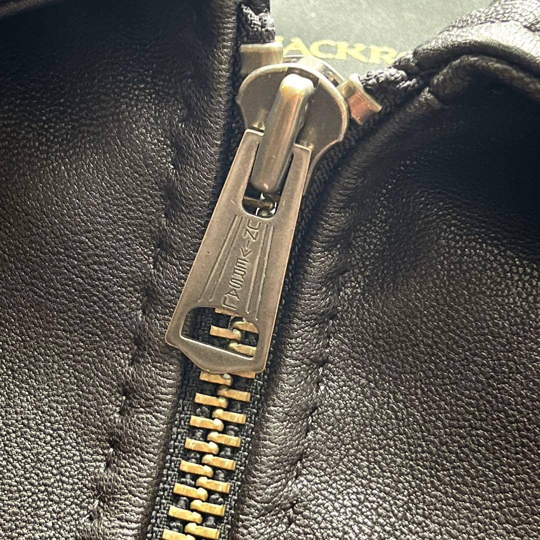 希少襟広　ジャックローズ　山羊革　レザー　ライダースジャケット　本革　2サイズ