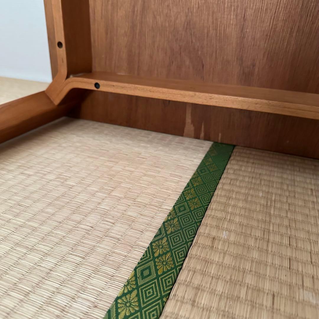 天童木工　水之江忠臣　チーク材　ダイニングテーブル