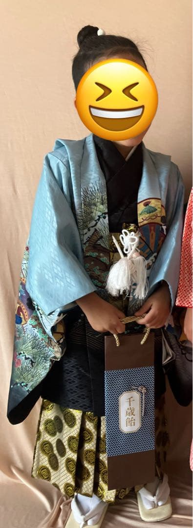 七五三　5歳　羽織袴　フルセット