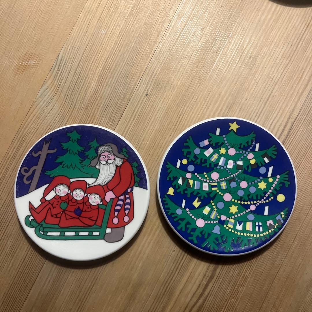 ARABIA クリスマスプレート 1979年製