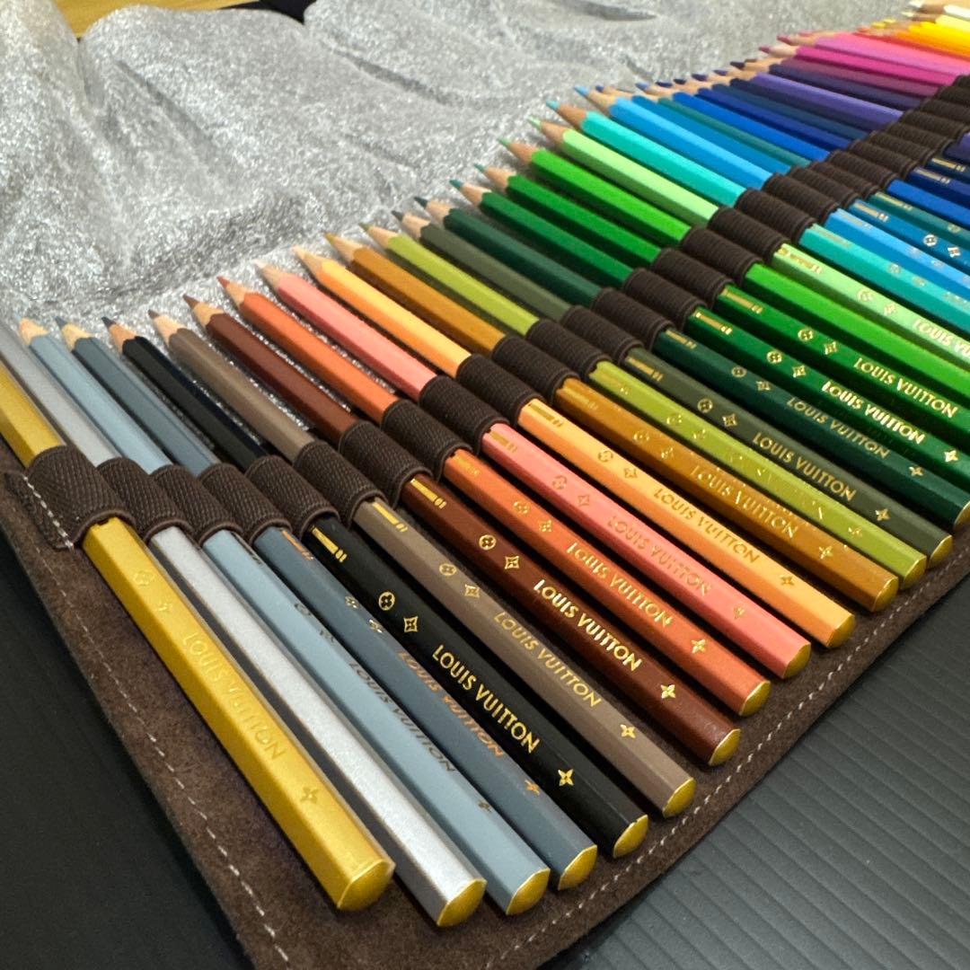 ルイヴィトン 40色 色鉛筆 ペンケース