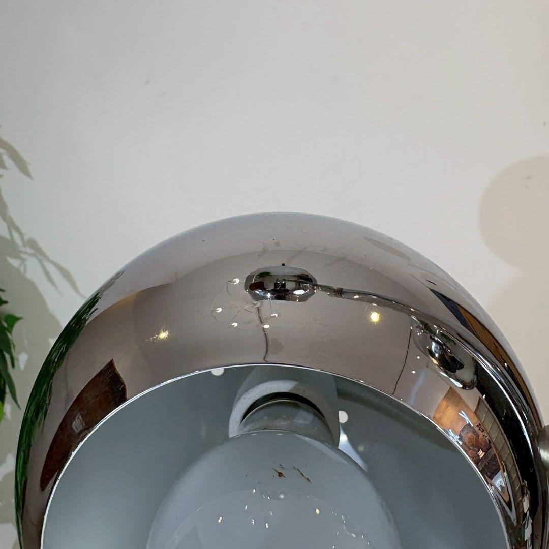 モダン 3灯 フロアスタンド クローム