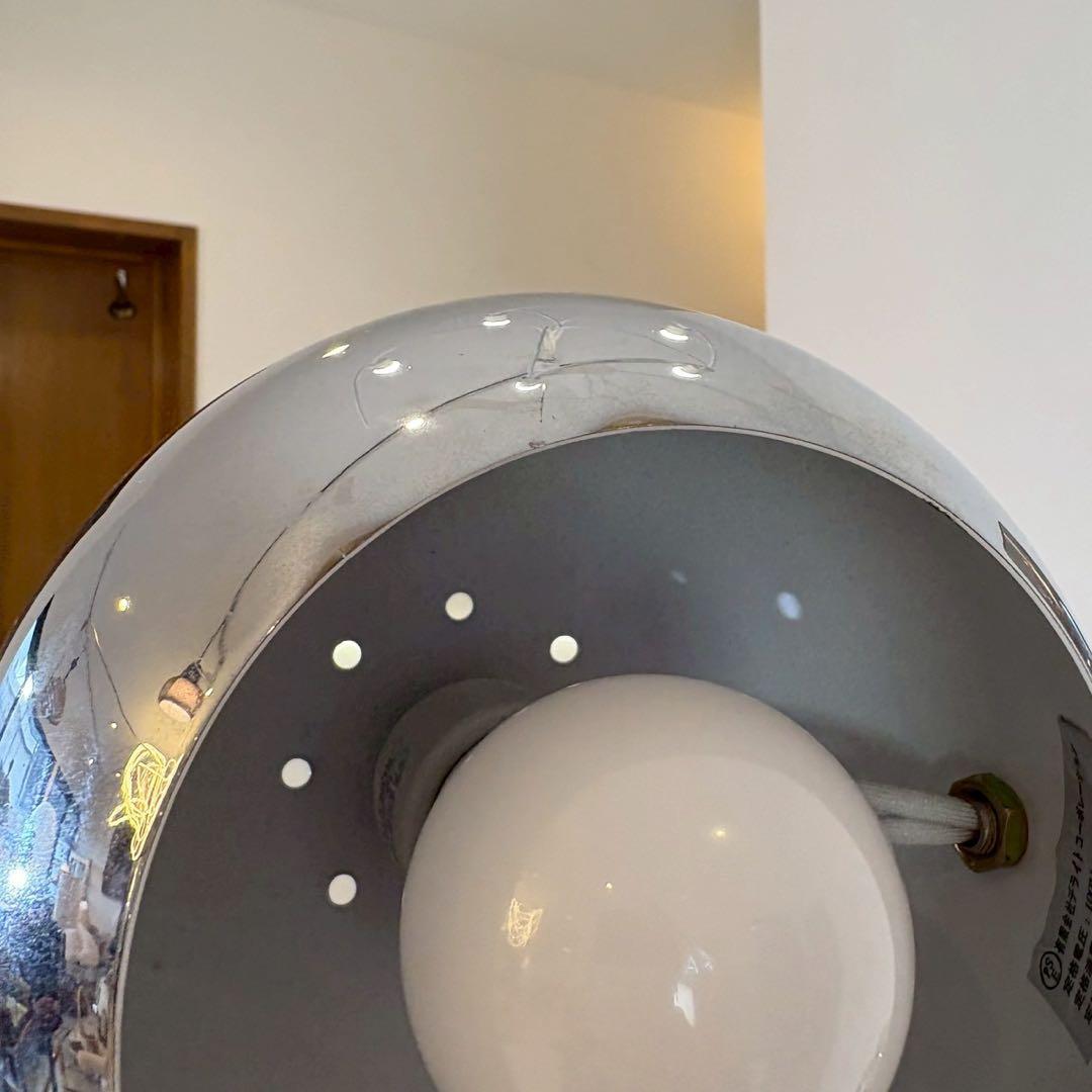 モダン 3灯 フロアスタンド クローム