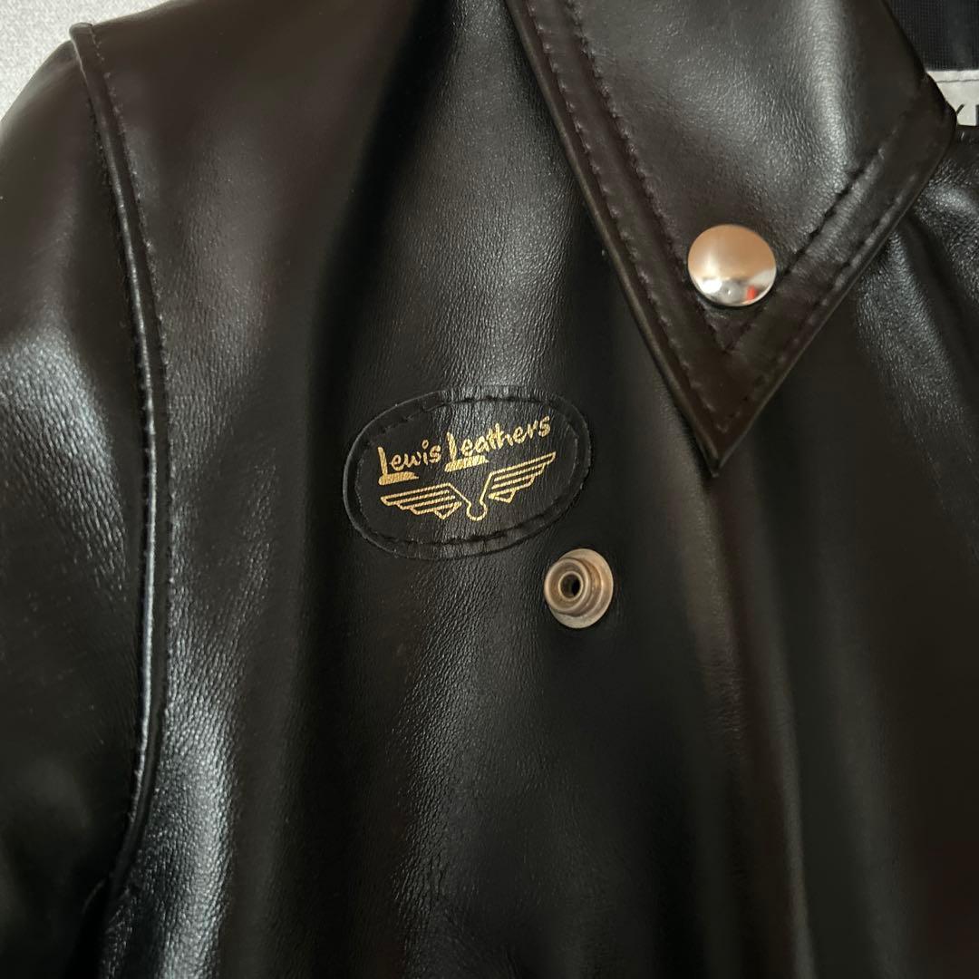 B IANCO100着限定 ルイスレザー シンブラックホース