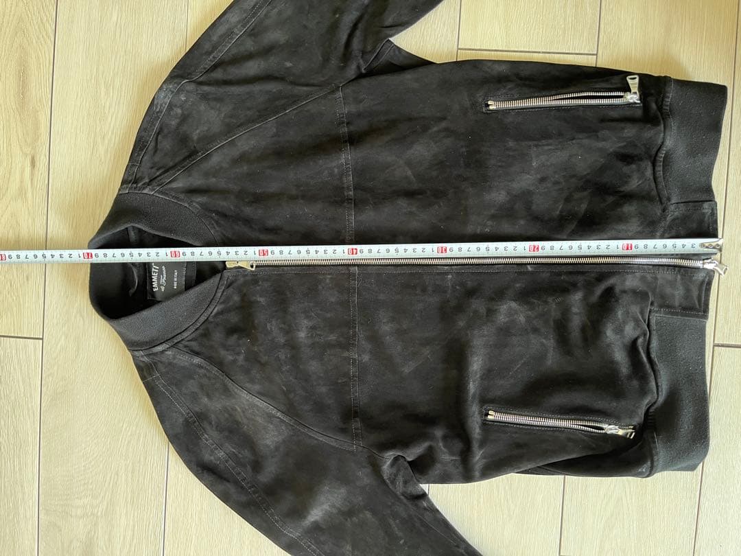 emmeti スエード ブラック　ラグラン