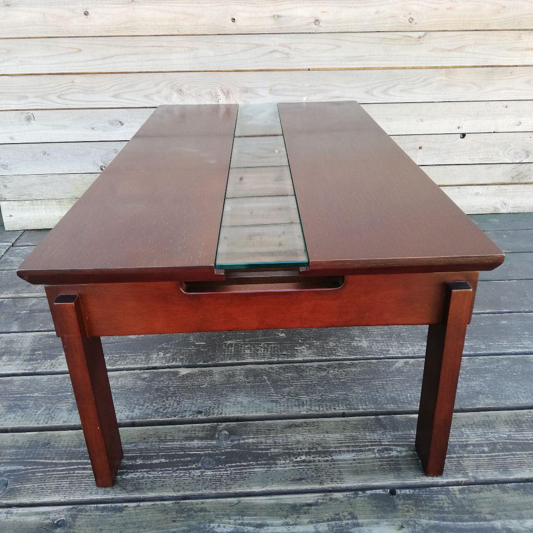 M● a.Flat(エーフラット) ガラス・ローテーブル