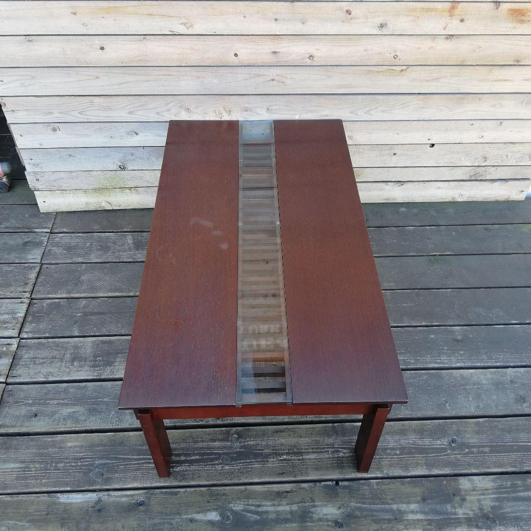 M● a.Flat(エーフラット) ガラス・ローテーブル