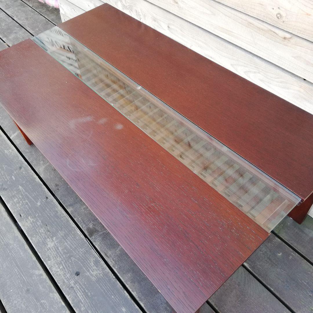 M● a.Flat(エーフラット) ガラス・ローテーブル