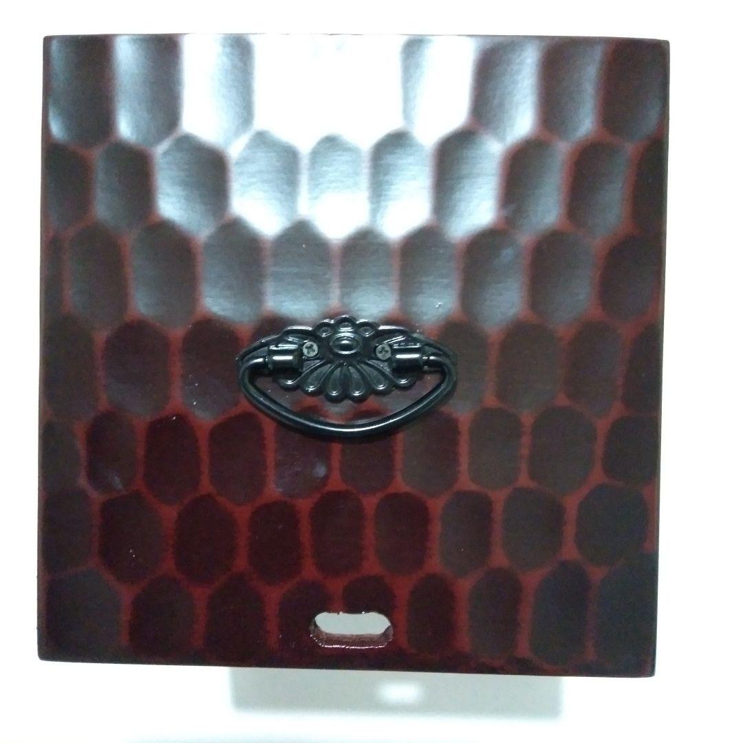 レア　貴重　新品未使用　鎌倉彫徳島工芸品　遊山箱　三段重　メルカリ便匿名配送