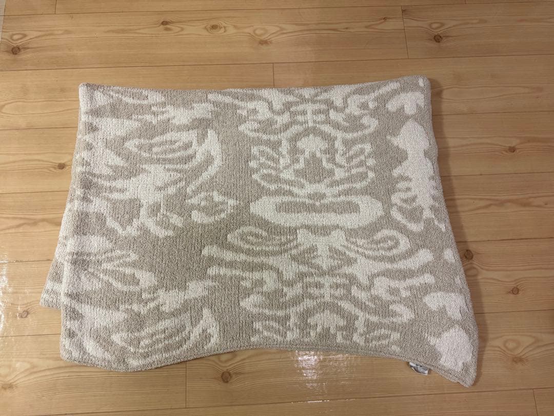 カシウエア KASHWERE ブランケット DAMASK ダマスク ベージュ