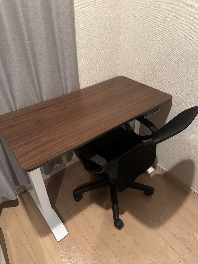 山善　電動昇降デスク