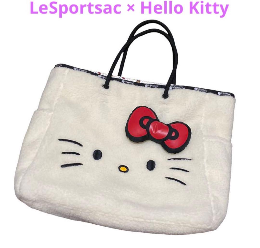 未使用　LeSportsac Hello Kittyコラボ　ボア　バッグ