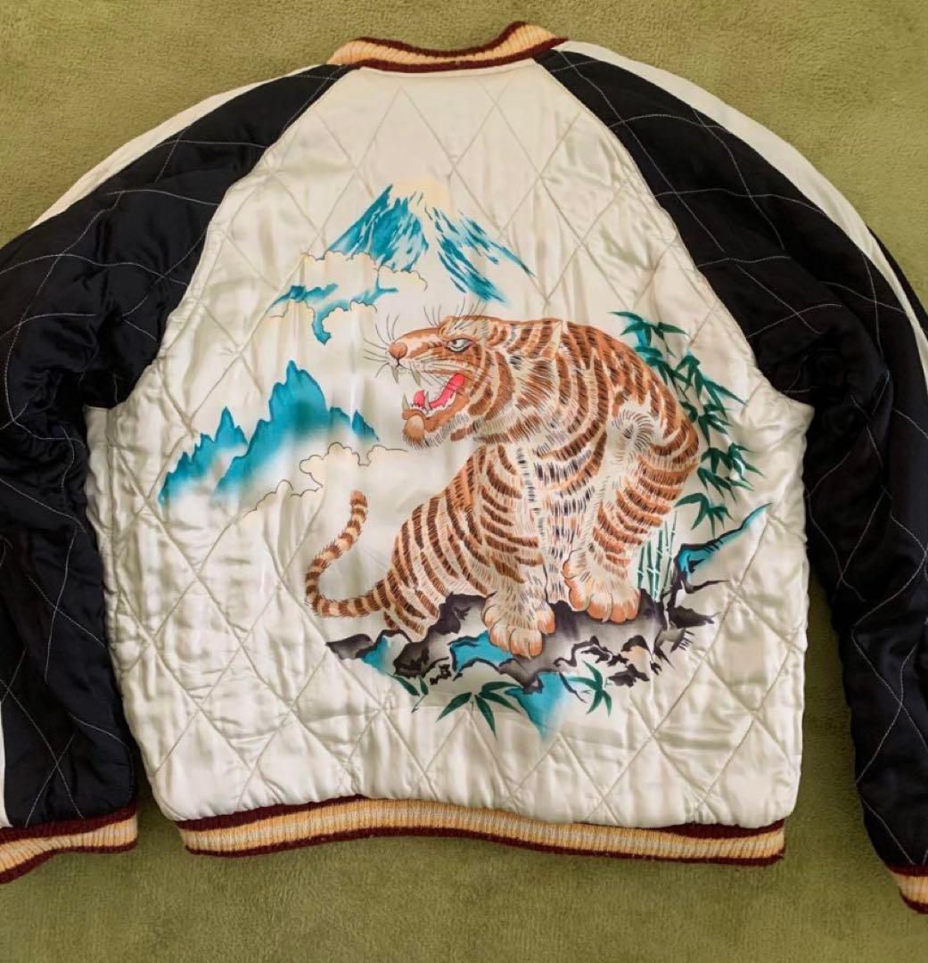 美品！　港商　スカジャン　別珍