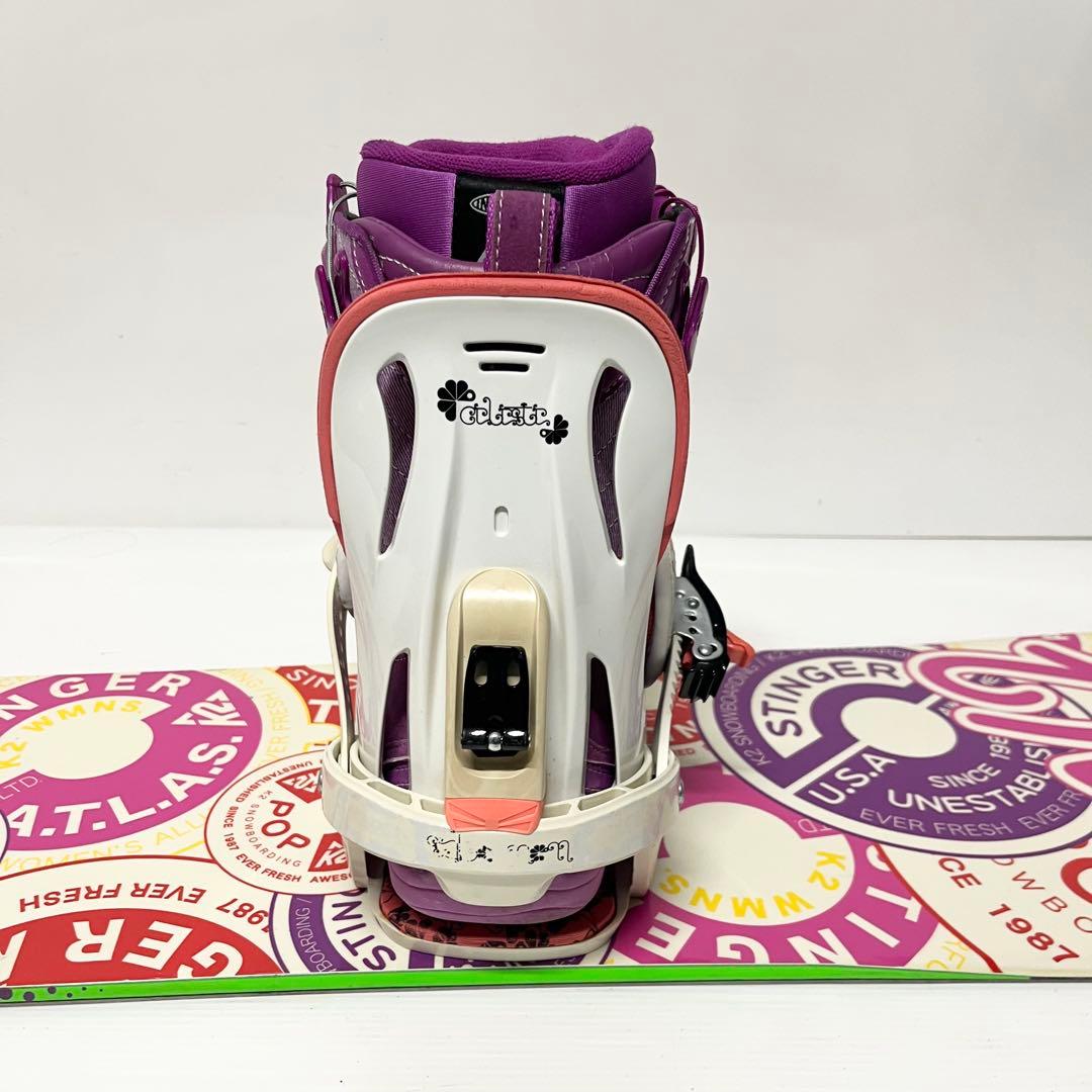 SALOMON K2 レディース　スノボセット　サロモン　女性用　スノーボード