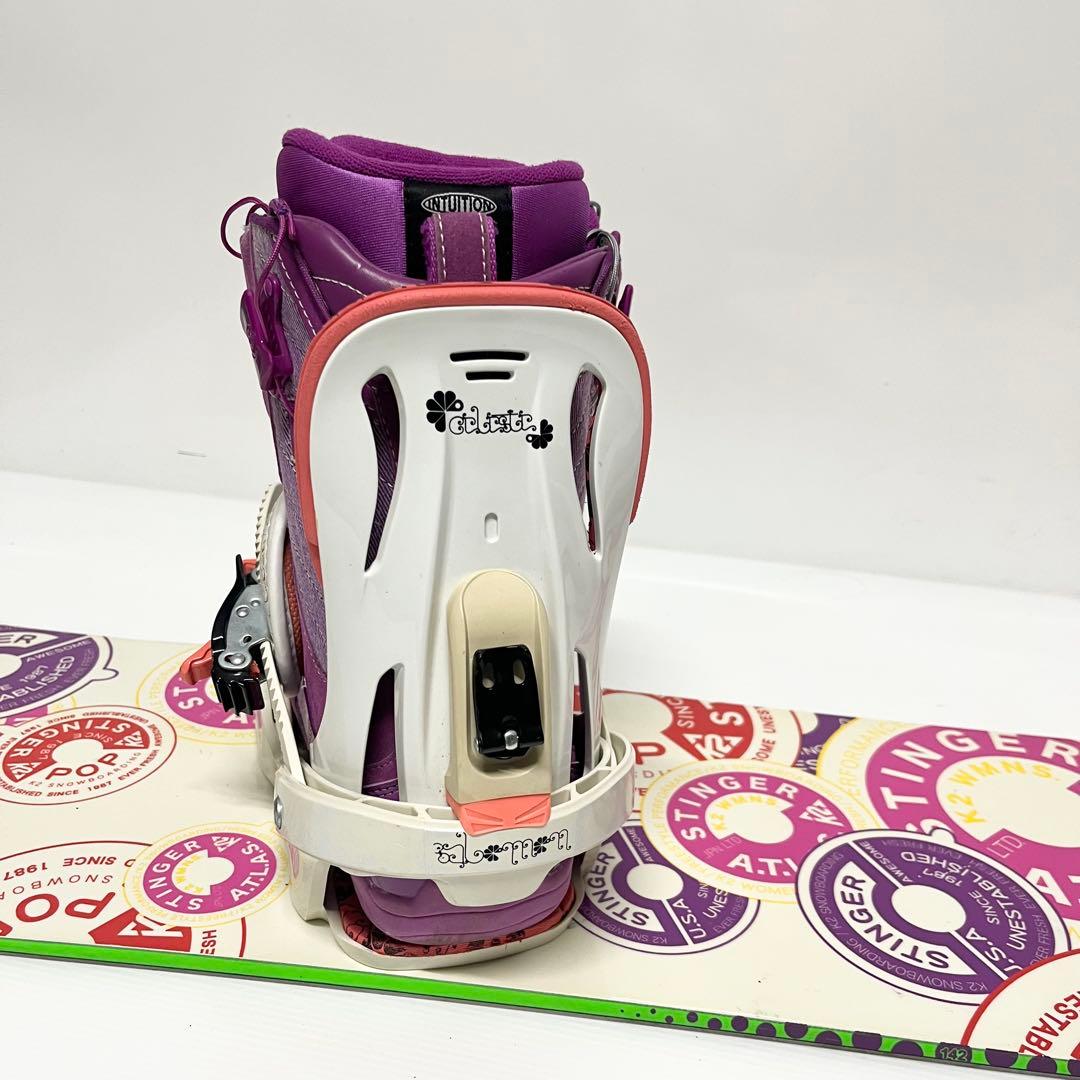 SALOMON K2 レディース　スノボセット　サロモン　女性用　スノーボード