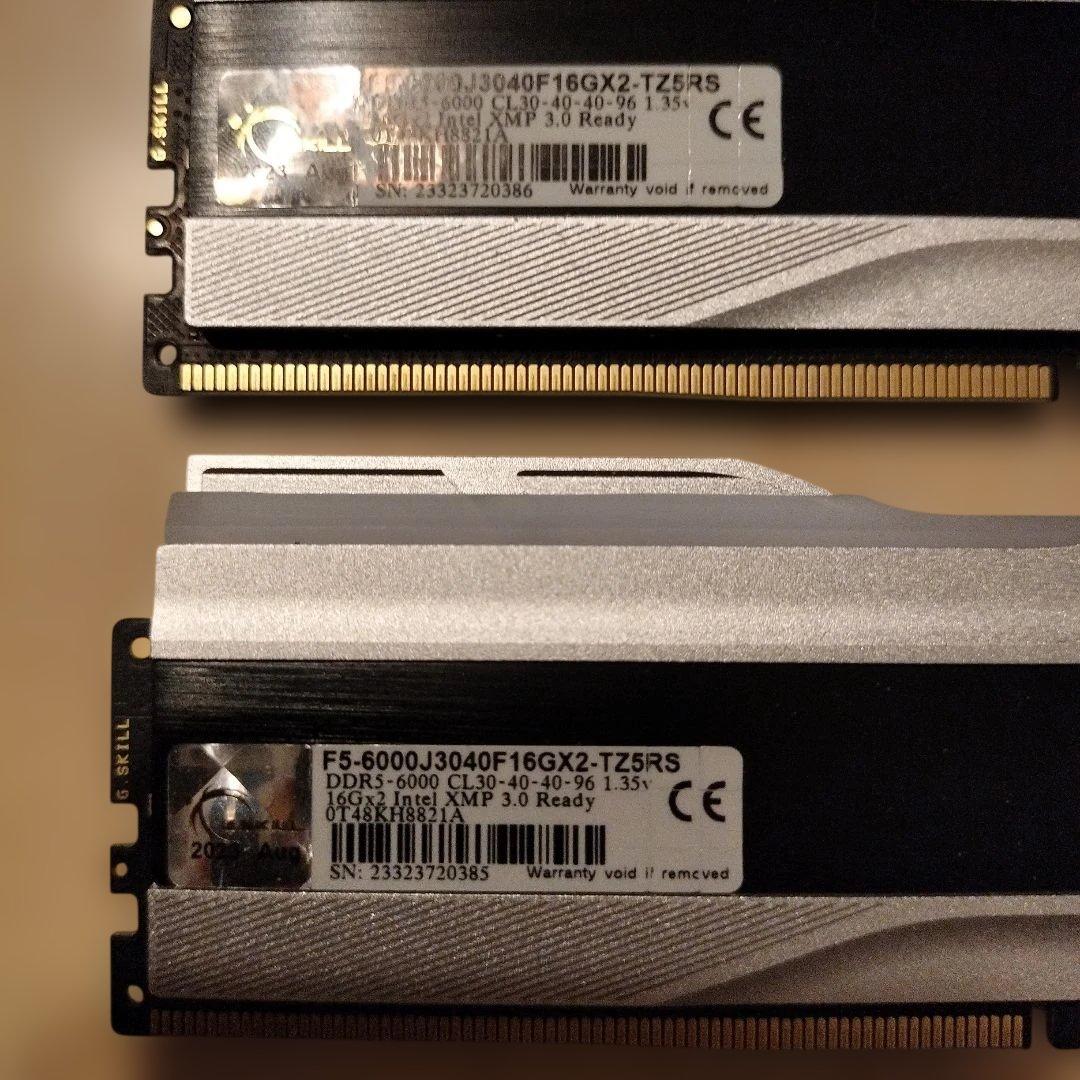 メモリー Trident Z5 RGB 32GB DDR5 6000MHz CL30