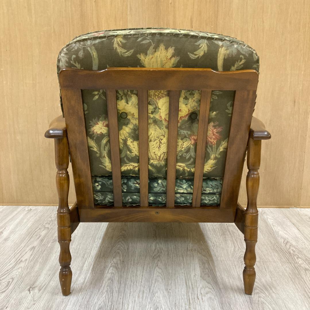 【カリモク】コロニアル アームチェア　1人掛けソファ A