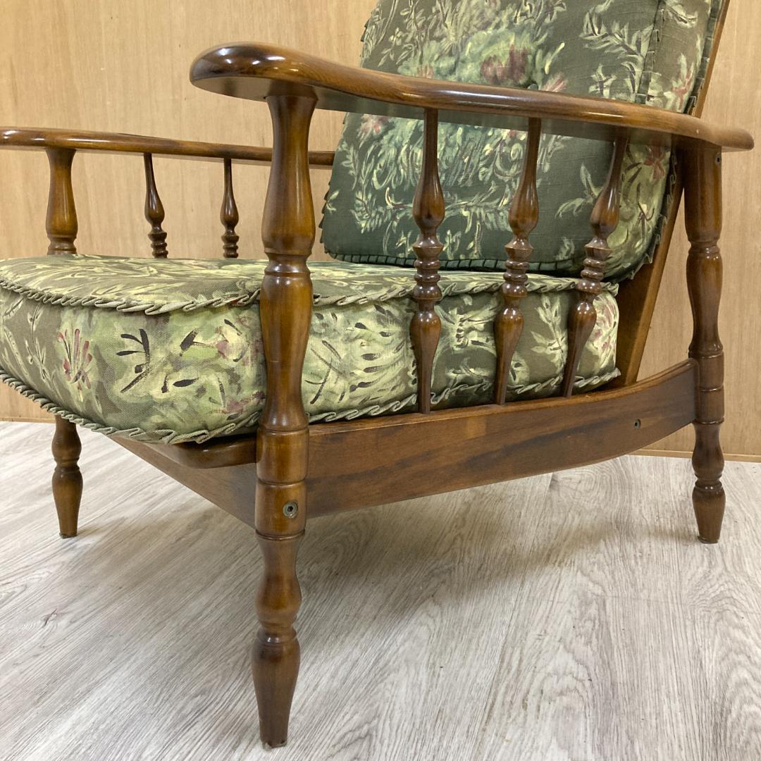 【カリモク】コロニアル アームチェア　1人掛けソファ A