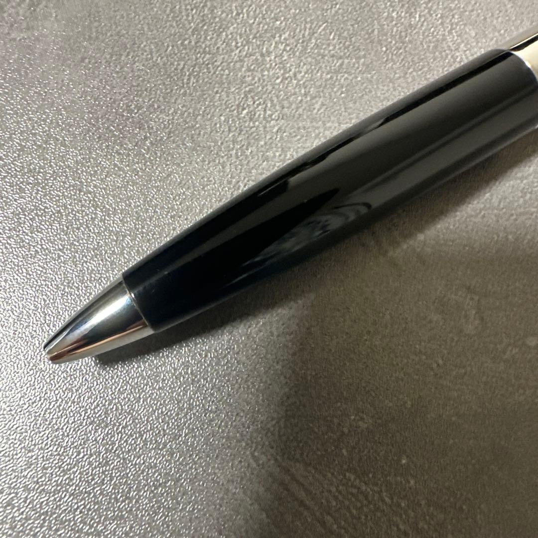 極美品　ロメオ no3 黒　シルバー　太軸　専用ケース＆新品リフィルセット
