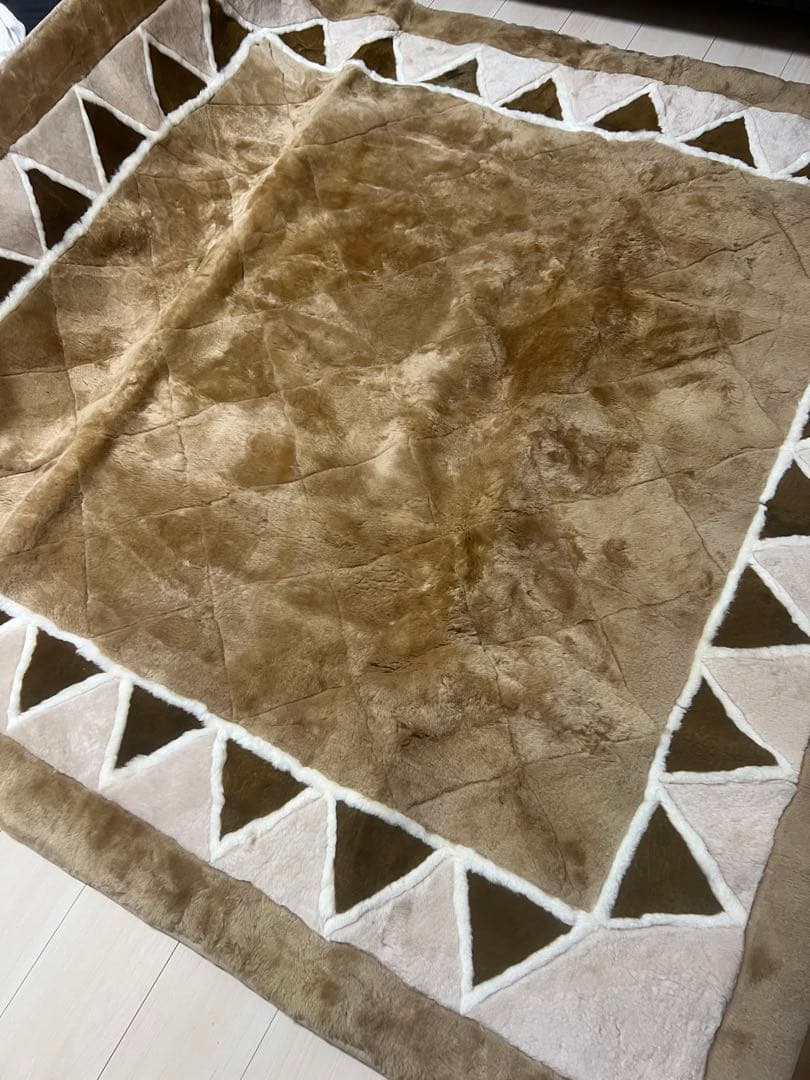 ムートン（羊毛）ラグ・カーペット