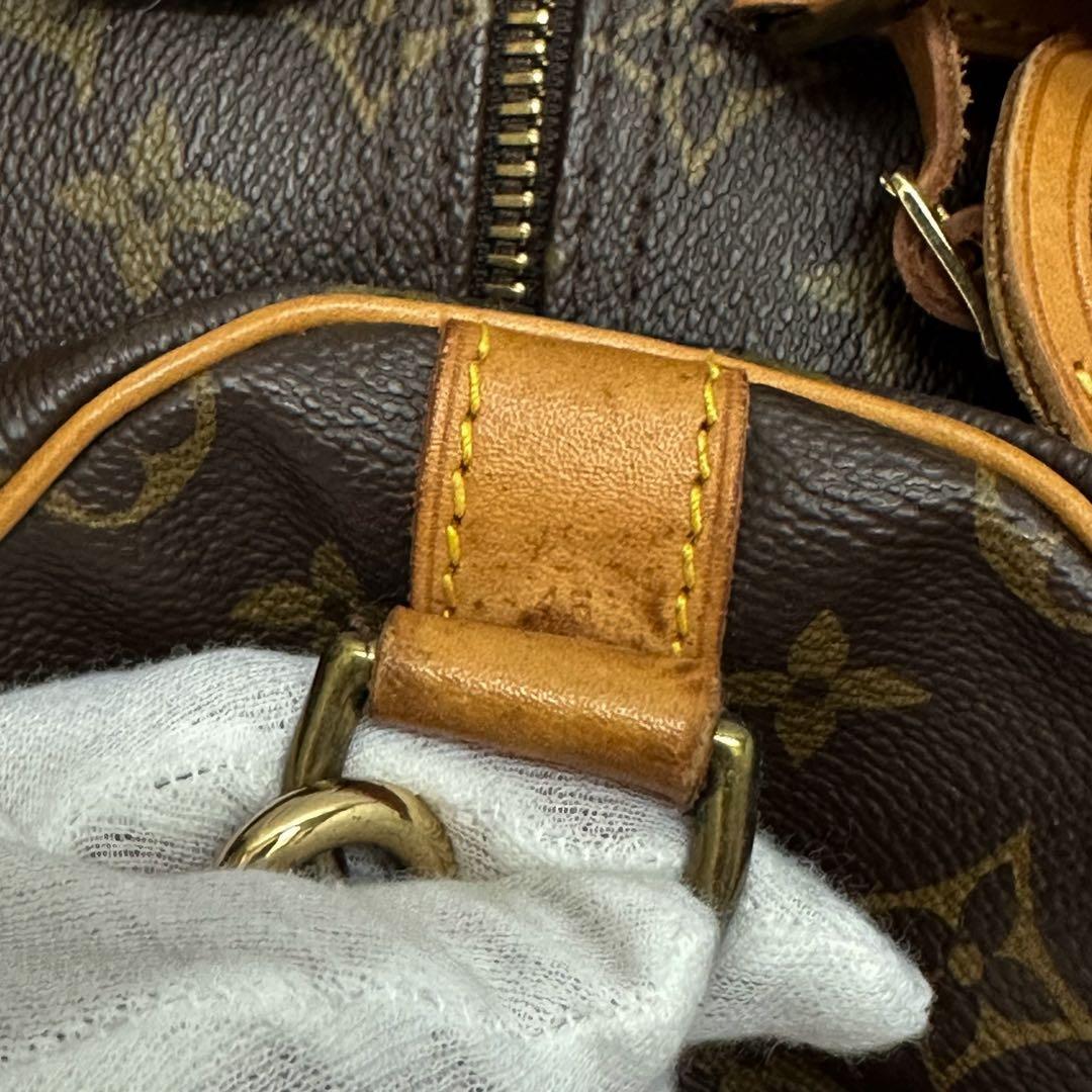 良品 ルイヴィトンキーポル45ショルダーボストンバッグ モノグラム M41418