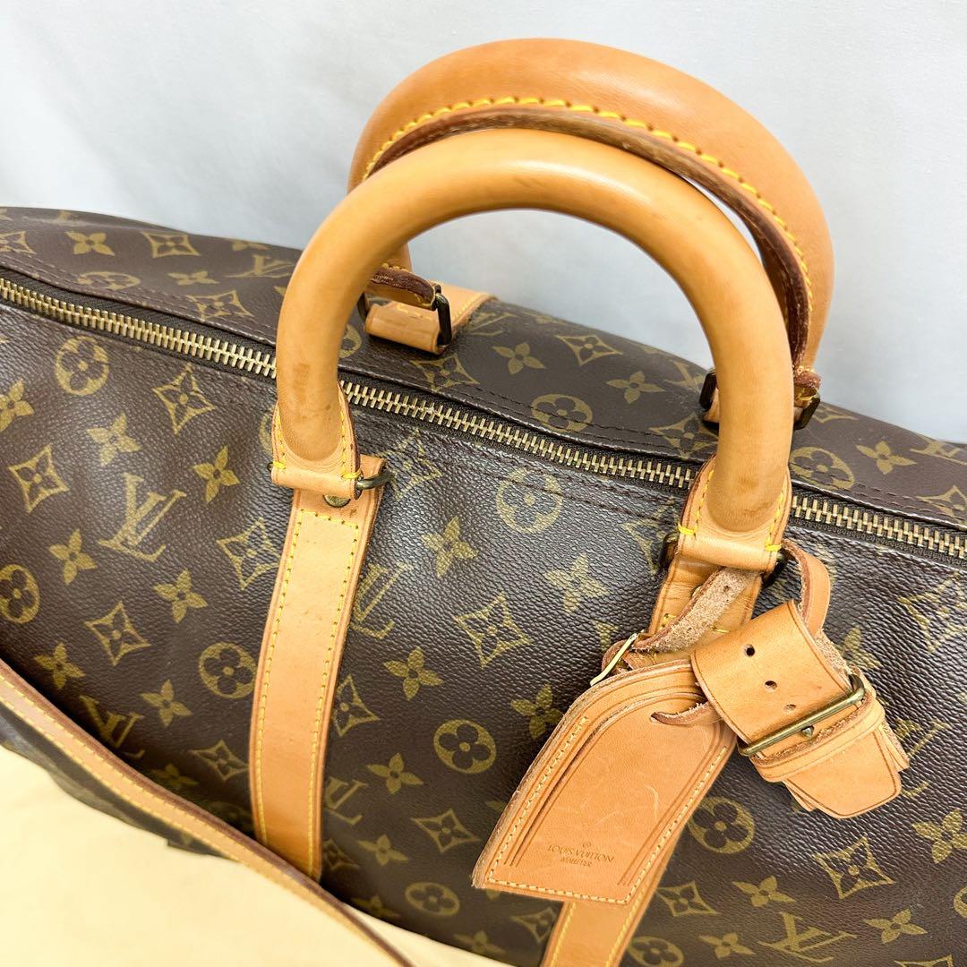 良品 ルイヴィトンキーポル45ショルダーボストンバッグ モノグラム M41418