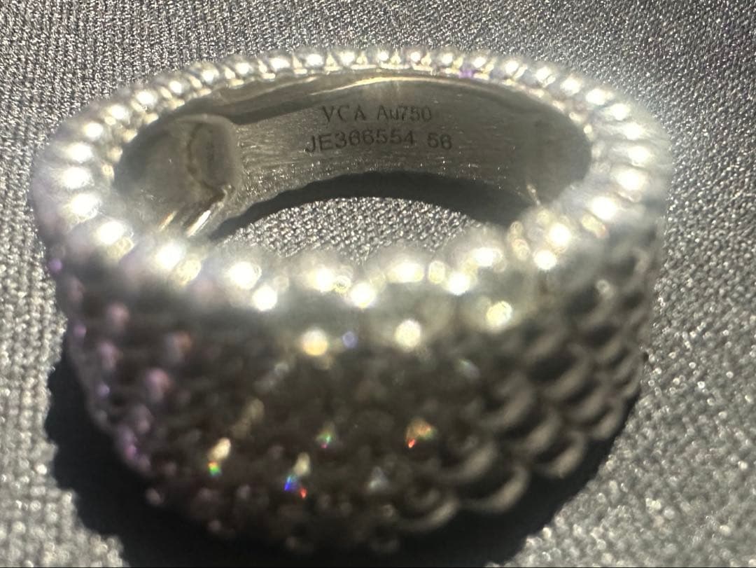 ヴァンクリーフ ペルレ リング 5連モデル