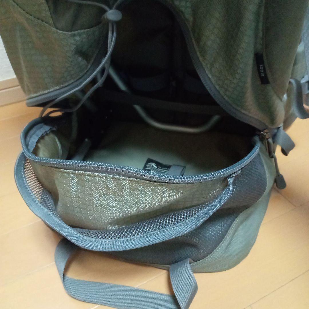 ベビーキャリア　macpac ハイキング用バックパック オリーブグリーン