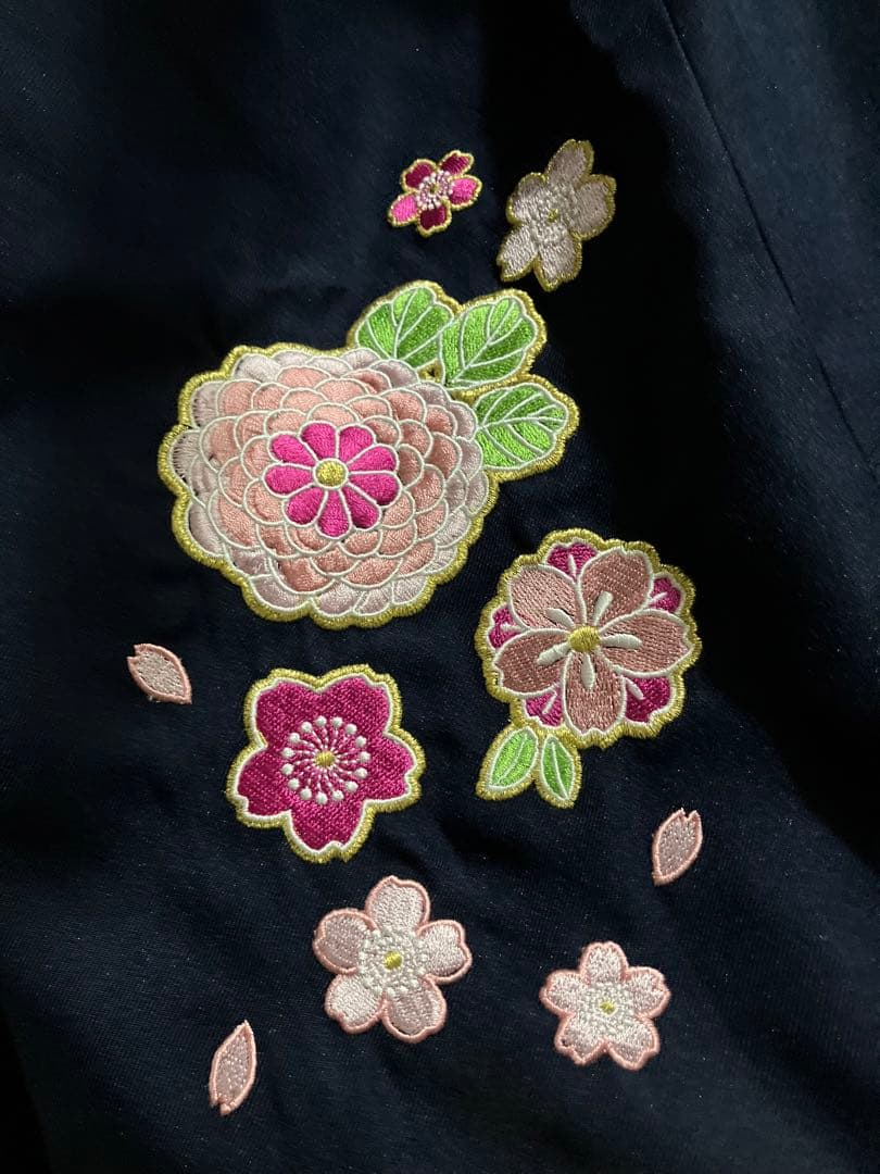 アリサナ　卒業式　袴　150 ピンク　紺　大正ロマン　撮影　サクラ大戦