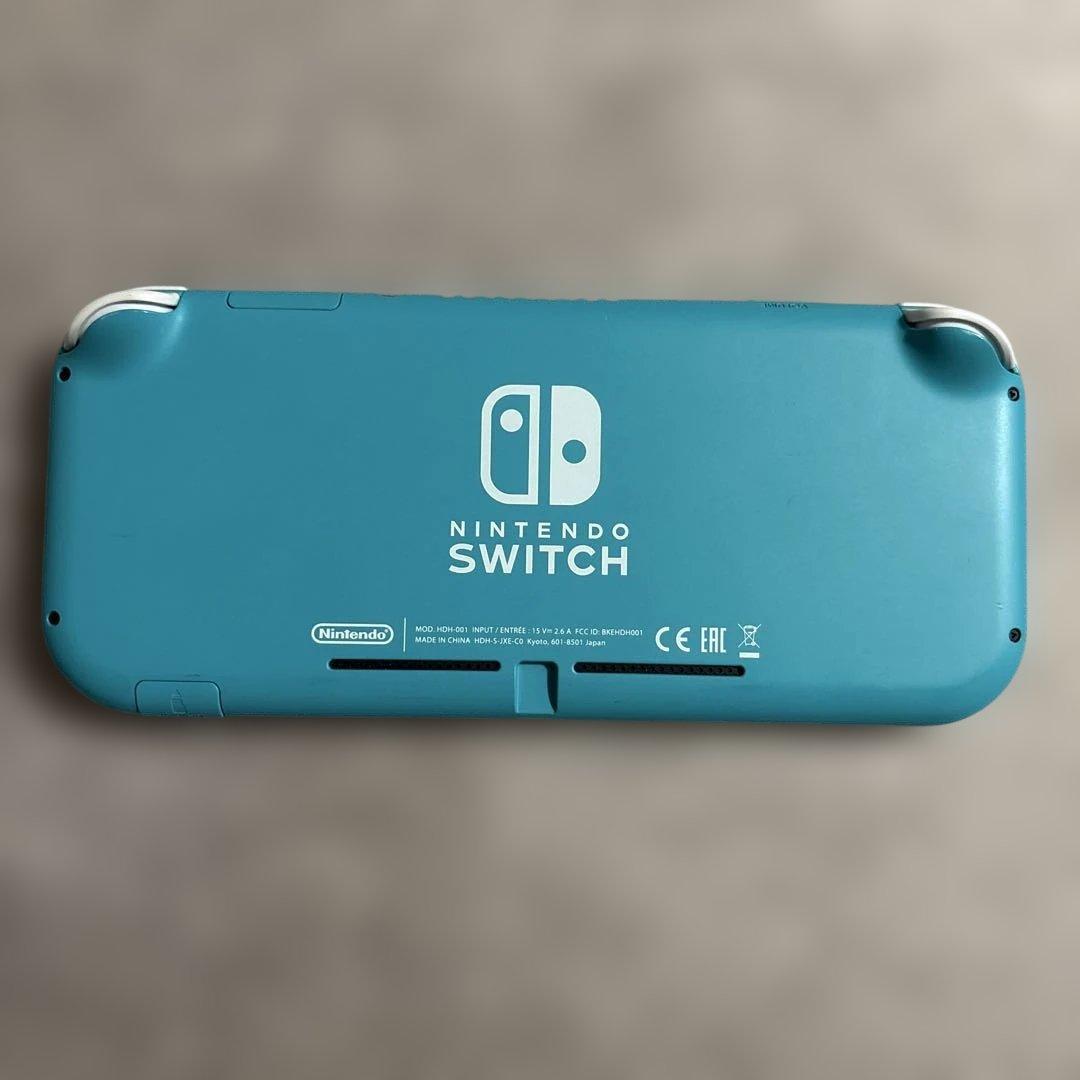 【中古品画面傷なし】Nintendo Switch Lite ターコイズ